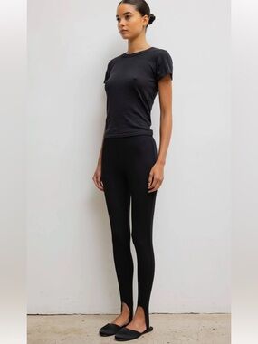 Leset Rio Stirrup Pant Black Sz M